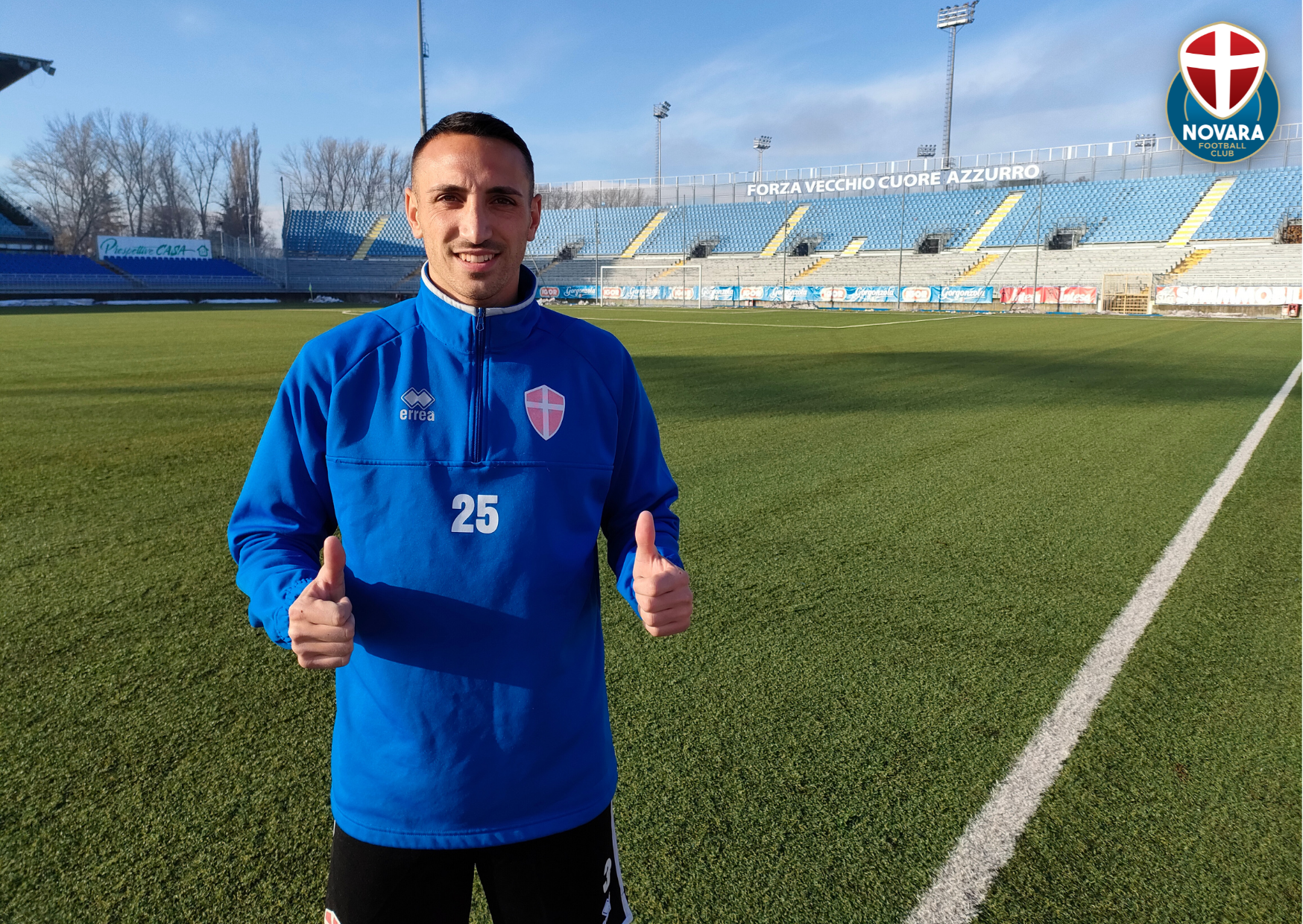 Read more about the article Vincenzo Alfiero è un nuovo calciatore del Novara FC