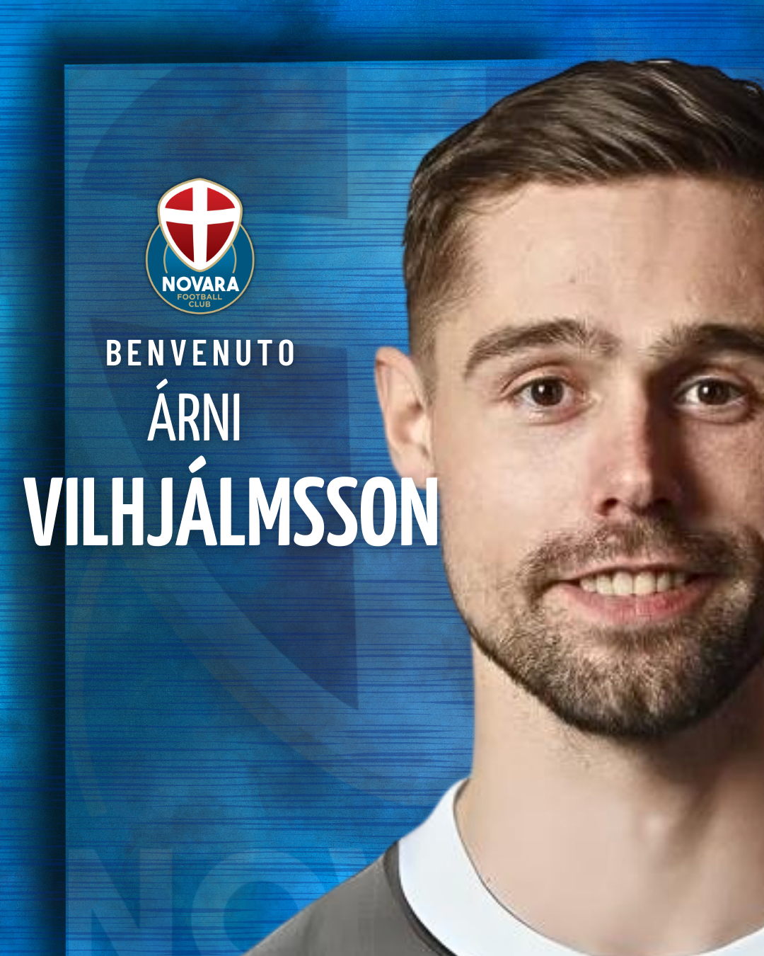 Read more about the article Árni Vilhjálmsson è un nuovo calciatore del Novara FC