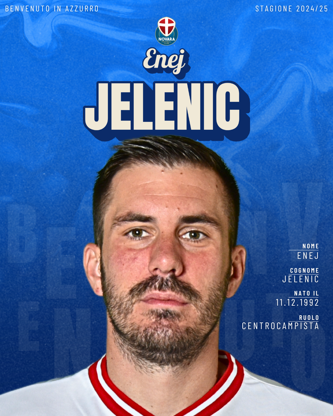 Read more about the article Enej Jelenic è un nuovo calciatore del Novara FC 