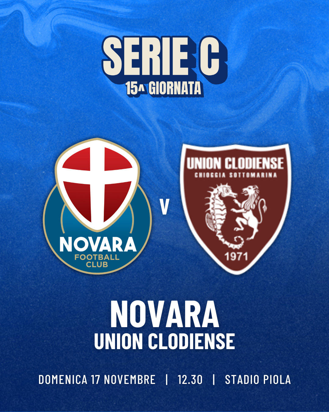 Read more about the article Info prevendita Novara-Union Clodiense