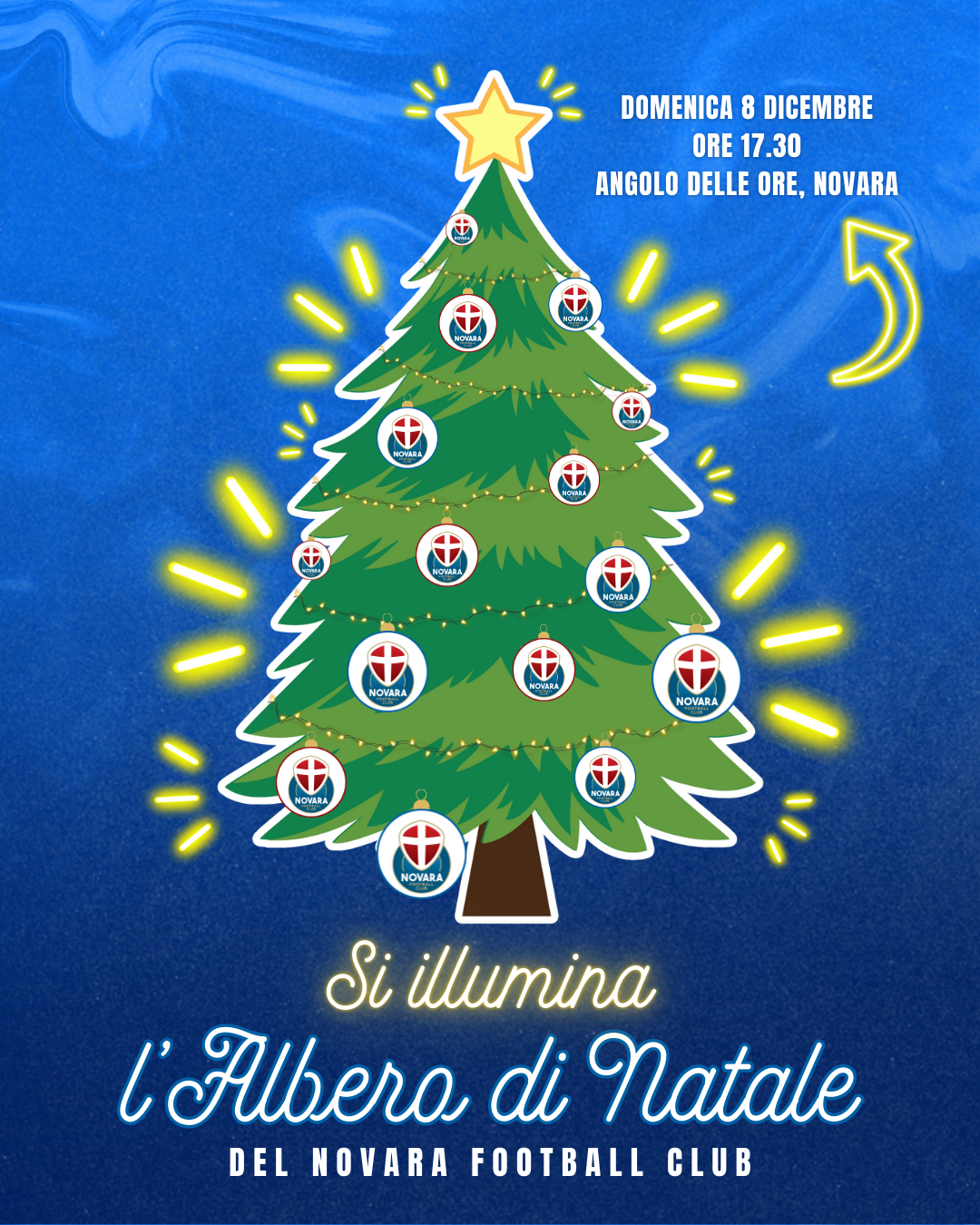 Read more about the article Accensione dell’Albero di Natale azzurro