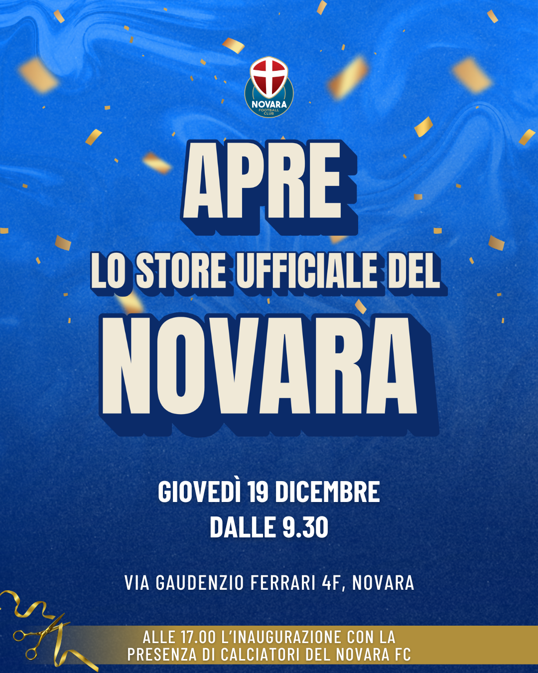 Read more about the article Apre il nuovo Store Ufficiale in centro città!